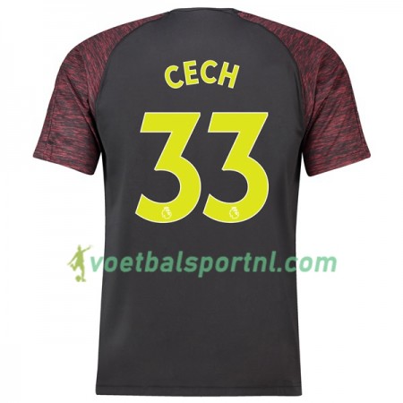 Arsenal Cech 33 Doelman Thuis Shirt 2018-19